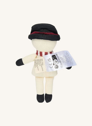 Fabelab - Schneemann Taschenpuppe | Weiß