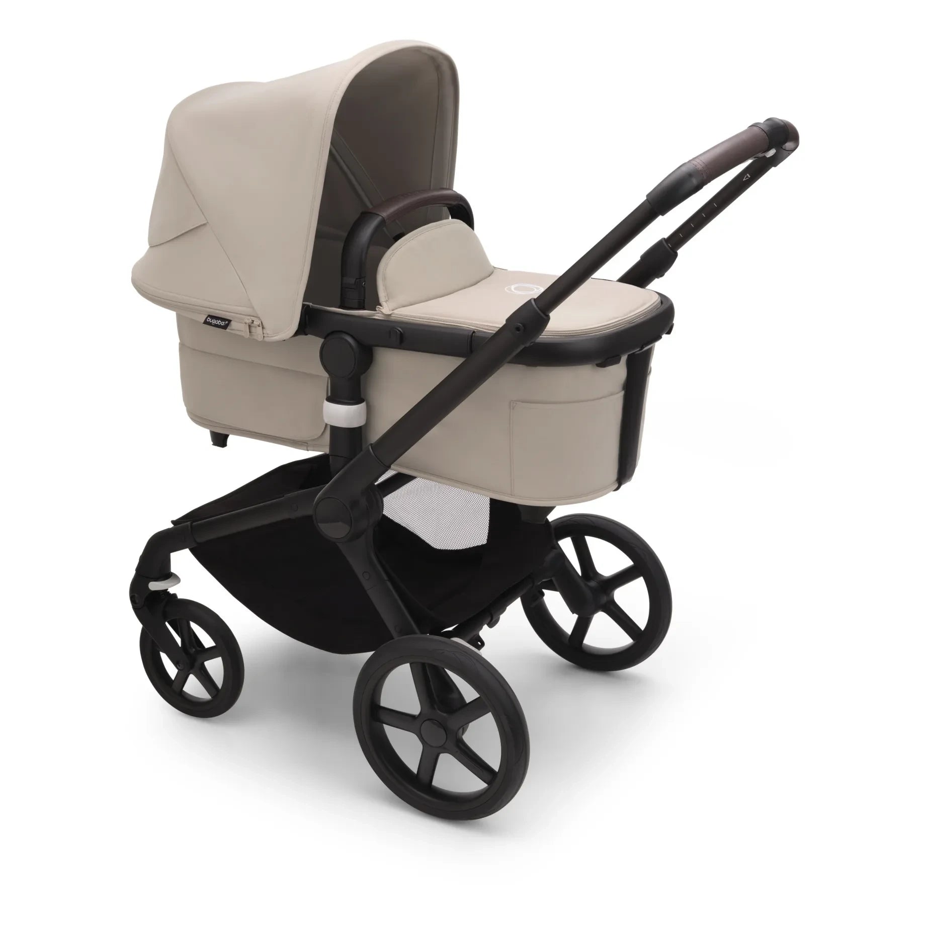 Bugaboo - Bugaboo Fox 5 Tüm Arazi Bebek Arabası - Siyah Çerçeve | Taupe kahverengi