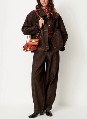 Sessùn - Carles Bio-Baumwolljeans | Chocolate