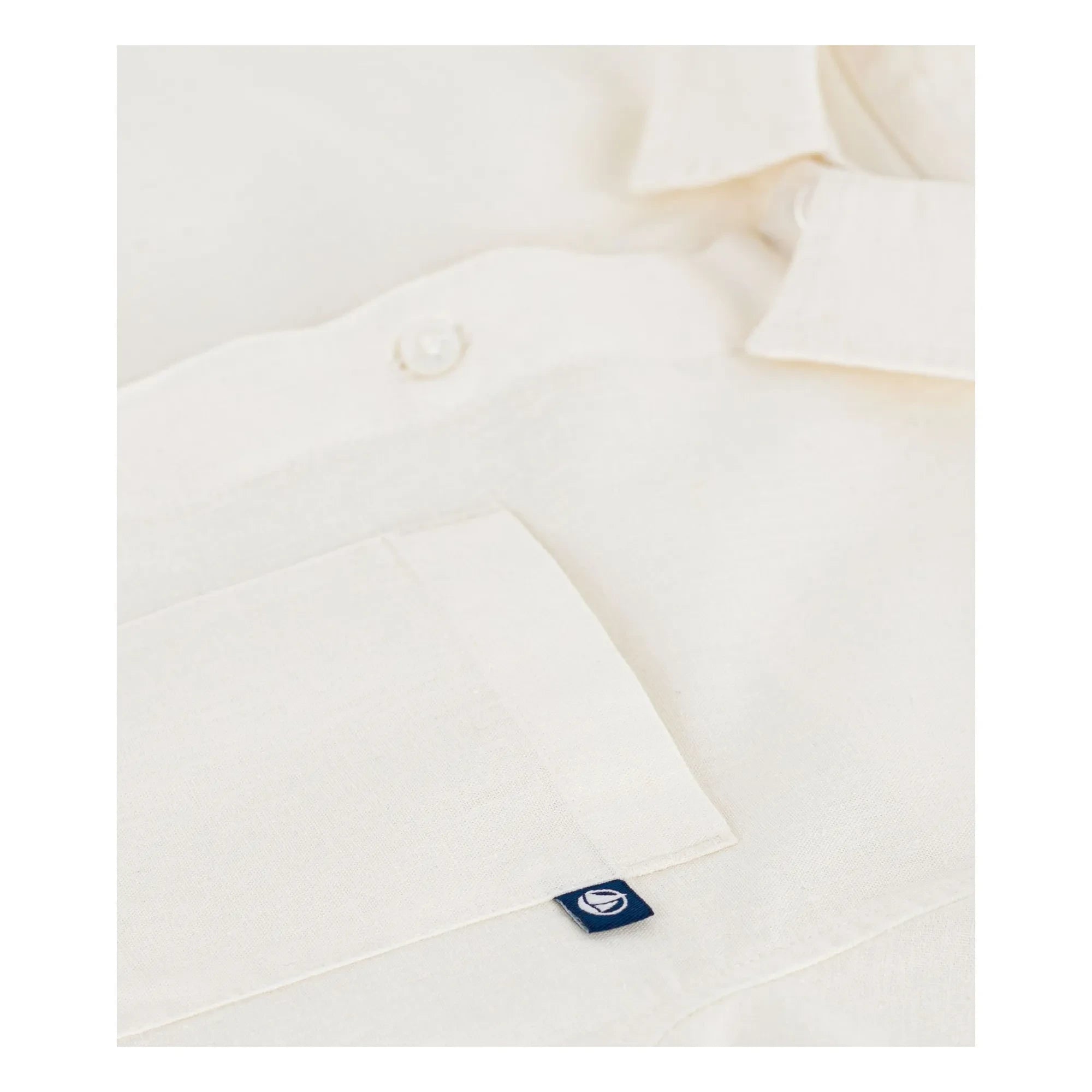 Petit Bateau - Leinenhemd | Ecru