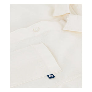 Petit Bateau - Leinenhemd | Ecru