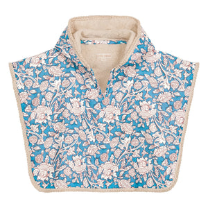 Louise Misha - Badeponcho Mael aus Bio-Baumwolle | Blau