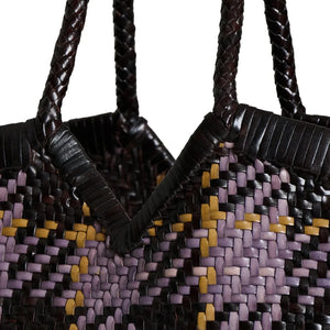 Vipera - Monet Madras Ledertasche | Blau