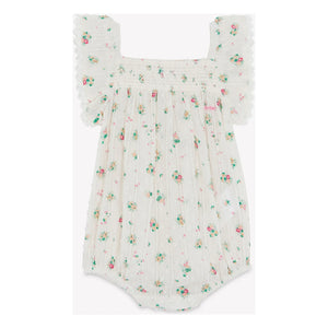 Bonton - Lalix Bouquets Smok-Overall | Weiß