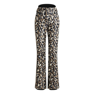 Fusalp - Elancia Leopard Spindle Skihose | Hellbraun