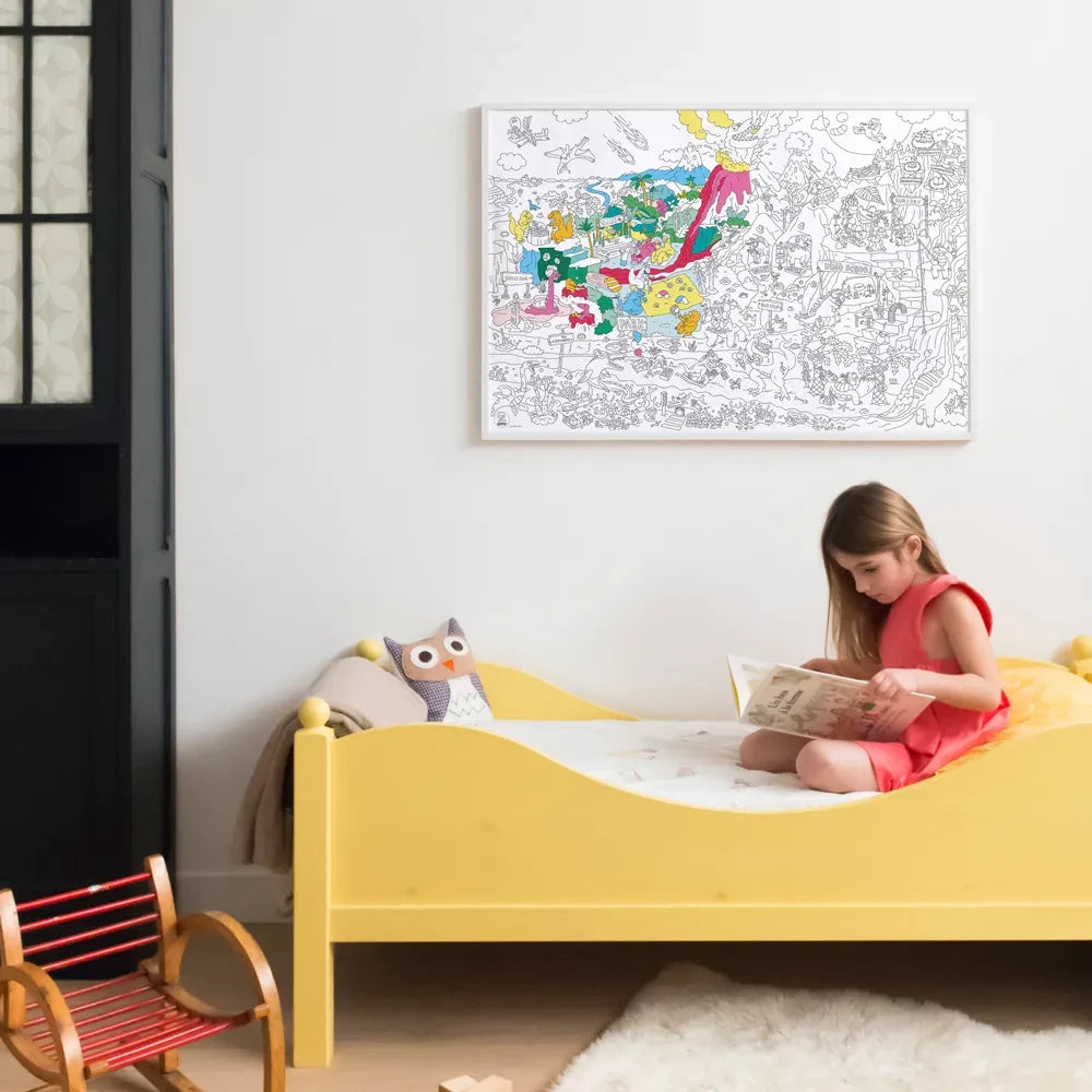 Omy - Dinos XXL Ausmalposter