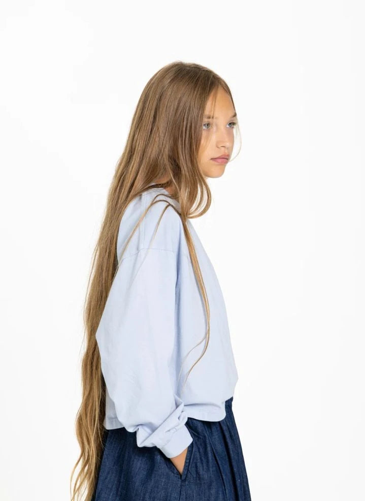 Smallable Kid - Bloomy Sweatshirt | Hellblau