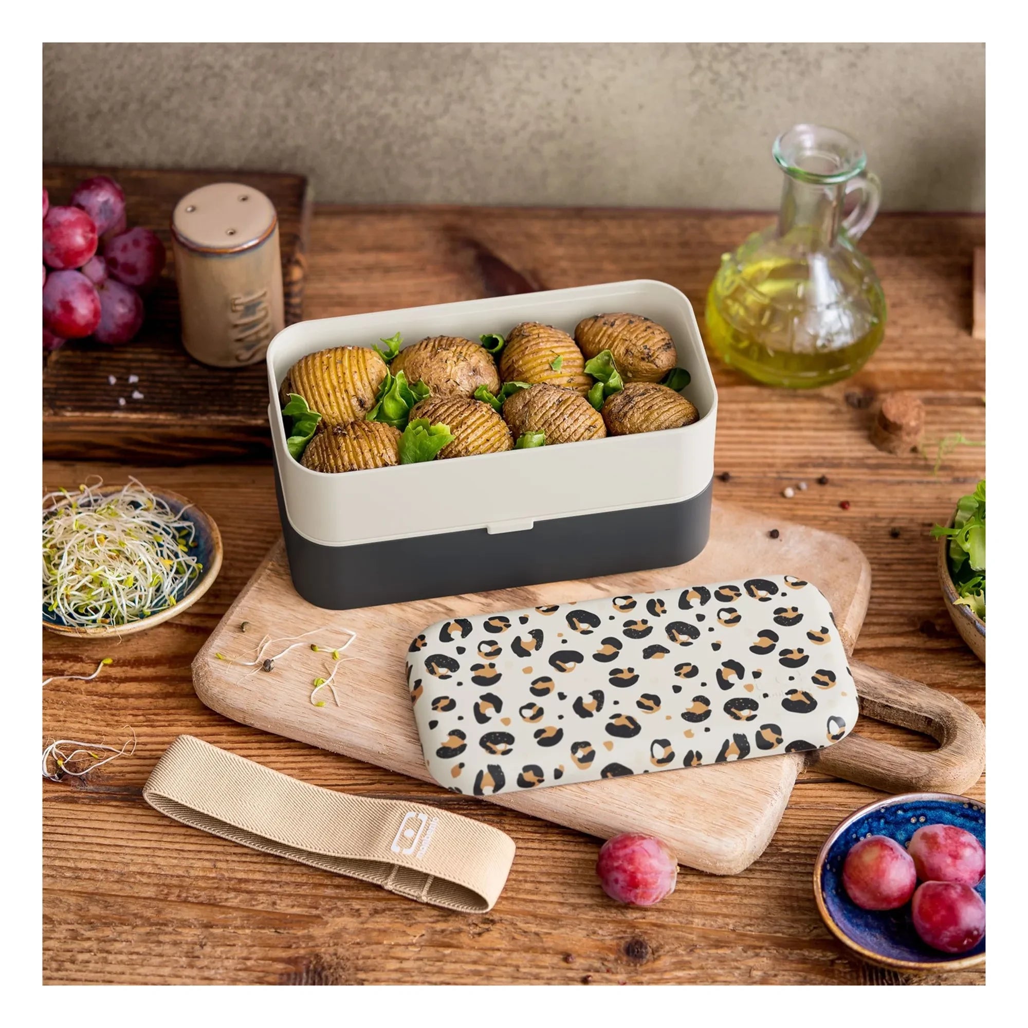 Monbento - Bento 2-Fach Original | Leopard