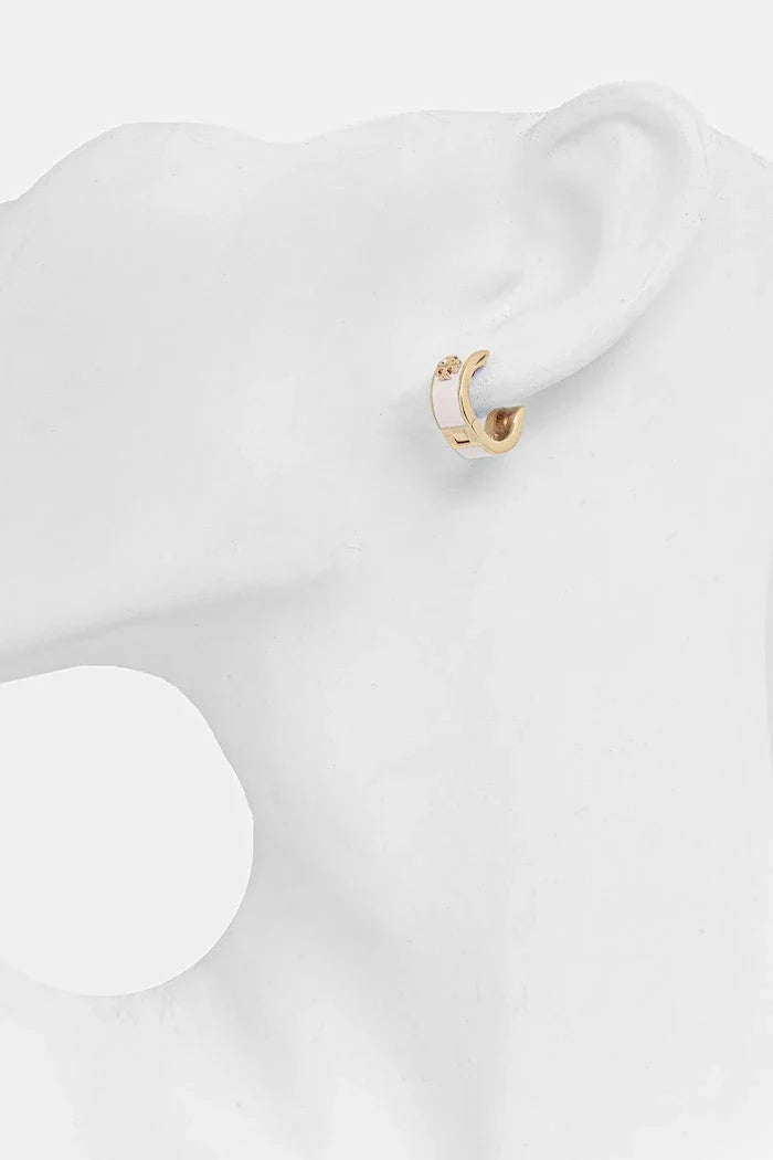 Tory Burch Kira Huggie Küpeler