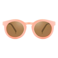 Grech & Co - Klassische polarisierte Sonnenbrille aus Naturfasern | Rosa