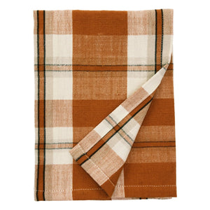 Madam Stoltz - Kürbis | Tartan Küchentuch
