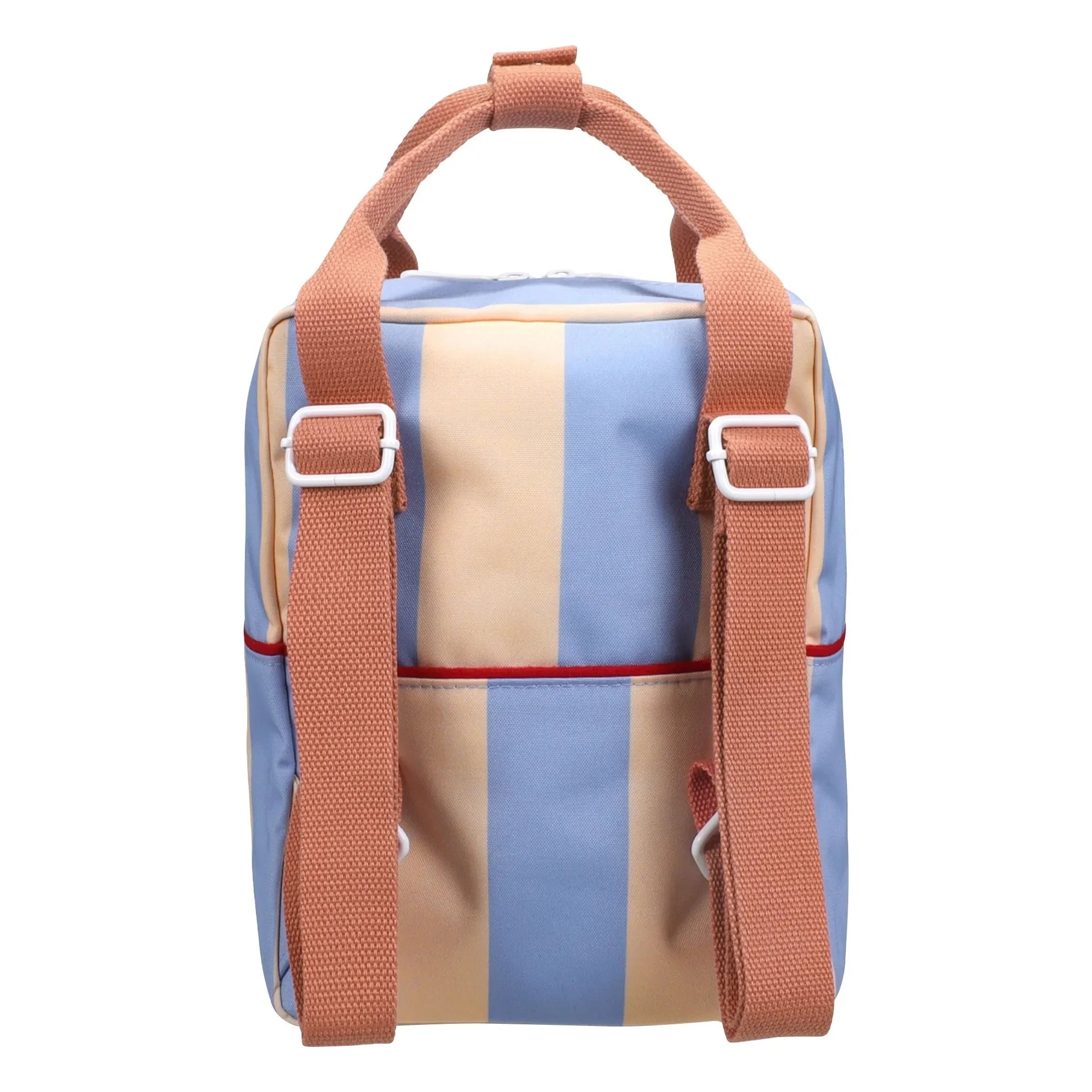 Sticky Lemon - Kleiner gestreifter Rucksack | Blau