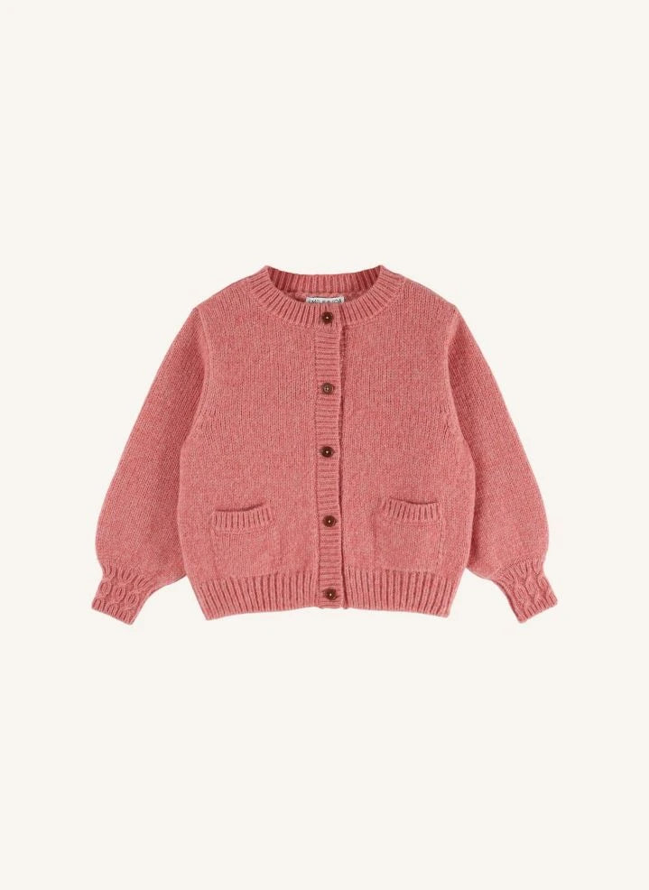 Emile et Ida - Merino Yünü Hırka | Pembe