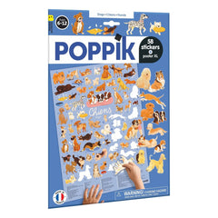 Poppik - Poster çıkartmaları Les Chiens