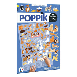 Poppik - Poster çıkartmaları Les Chiens