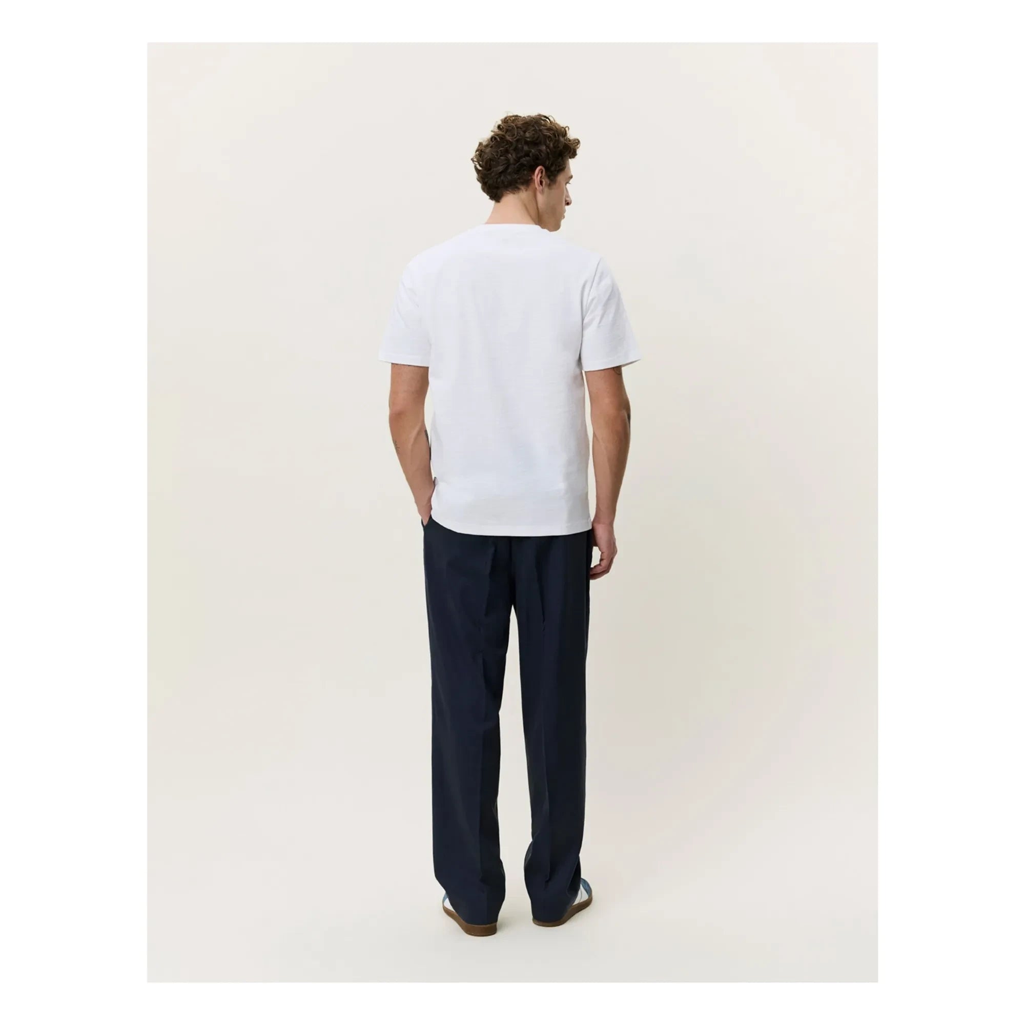 Les Deux - Italienisches T-Shirt | Weiß
