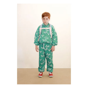 Tinycottons - Gestreifter Jeansrucksack | Blau