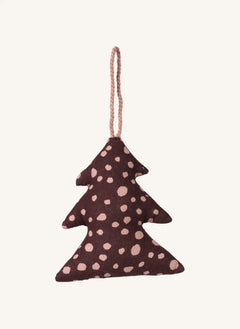 Broste Copenhagen - Weihnachtsbaum Dekoration aus Baumwolle | Braun