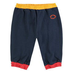 Bobo Choses - Jogginghose aus Bio-Baumwolle mit Farbblock-Design | Marineblau