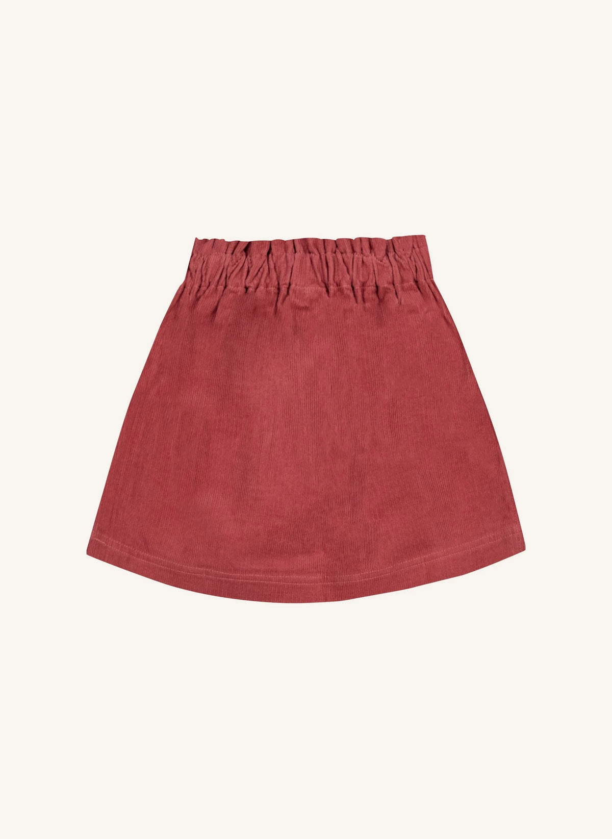 Bonton - Polka Kord Kadife Etek | Framboise