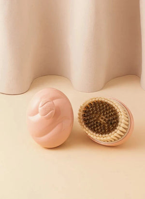 La Bonne Brosse - Die Talm Körperbürste x La Bonne Brosse Nr. 01 - Für empfindliche Haut | Pudriger Rosa