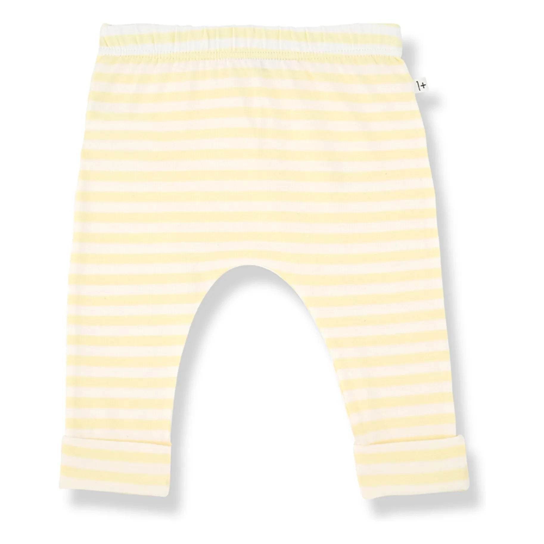 1+ in the family - Gestreifte Saul Leggings | Blassgelb
