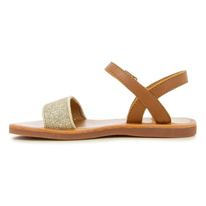 Pom d'Api - Plagette Sandalen mit Schnalle | Camel