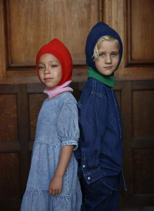 Hvid - Eddy Merino Wolle Balaklava | Rosa