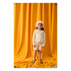 Louise Misha - Pointelle Mynalette Weste | Creme