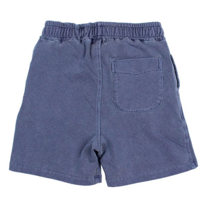 Búho – Bermudashorts aus Bio-Baumwollfleece | Marineblau
