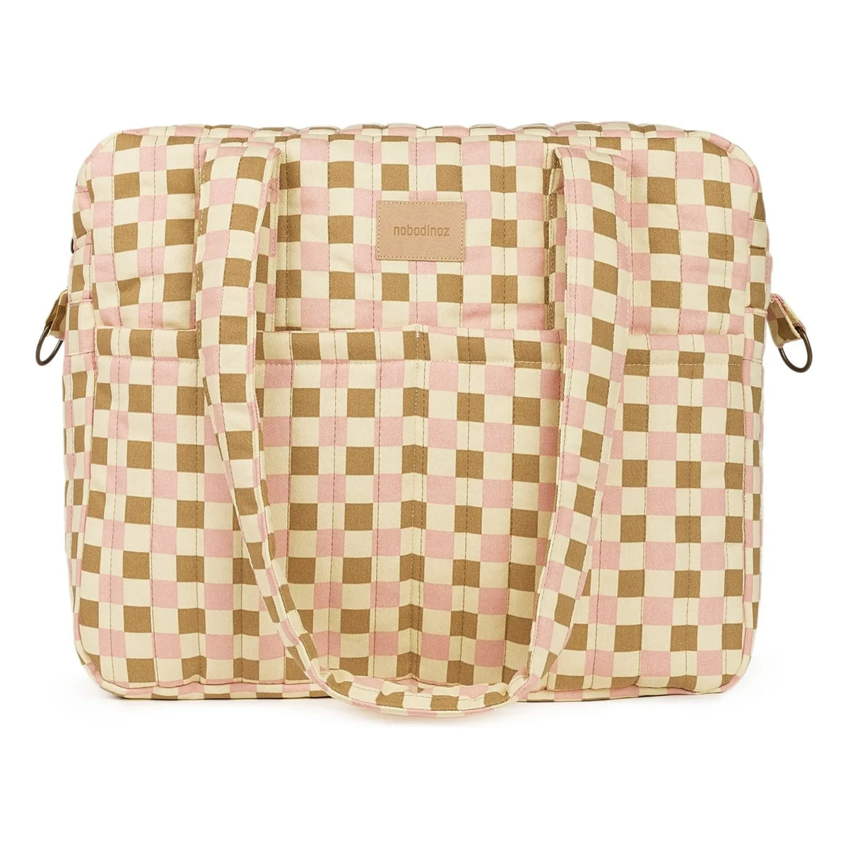 Nobodinoz - Hyde Park Mosaic Wickeltasche | Rosa