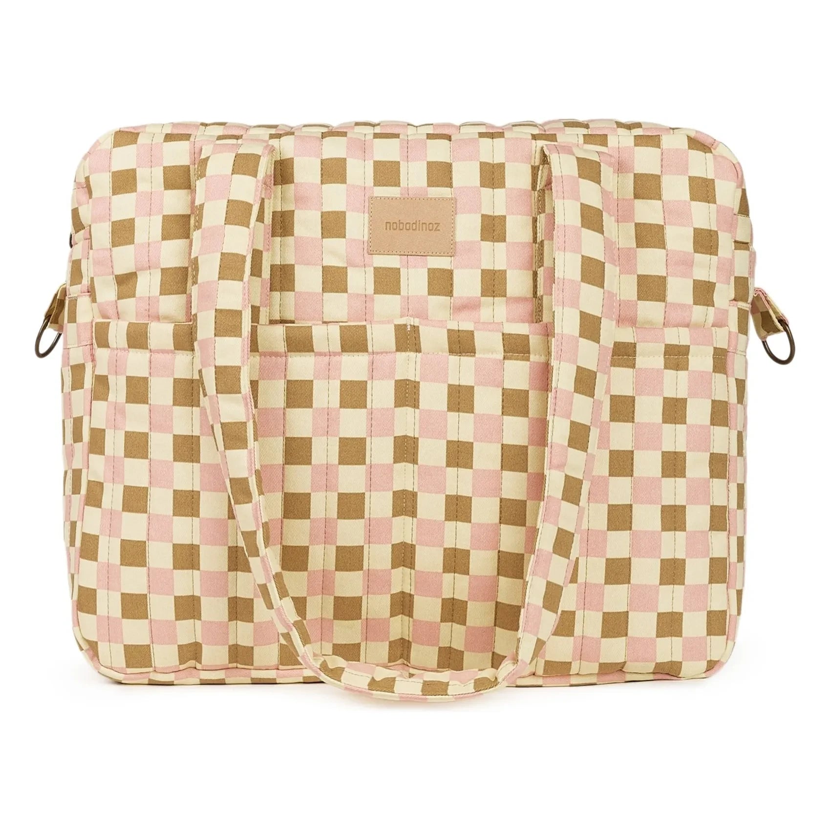 Nobodinoz - Hyde Park Mosaic Wickeltasche | Rosa
