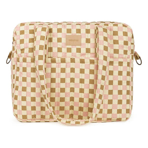 Nobodinoz - Hyde Park Mosaic Wickeltasche | Rosa