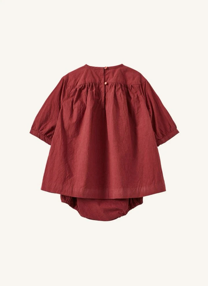 Caramel - Taylan Poplin Baby Kleid | Berry