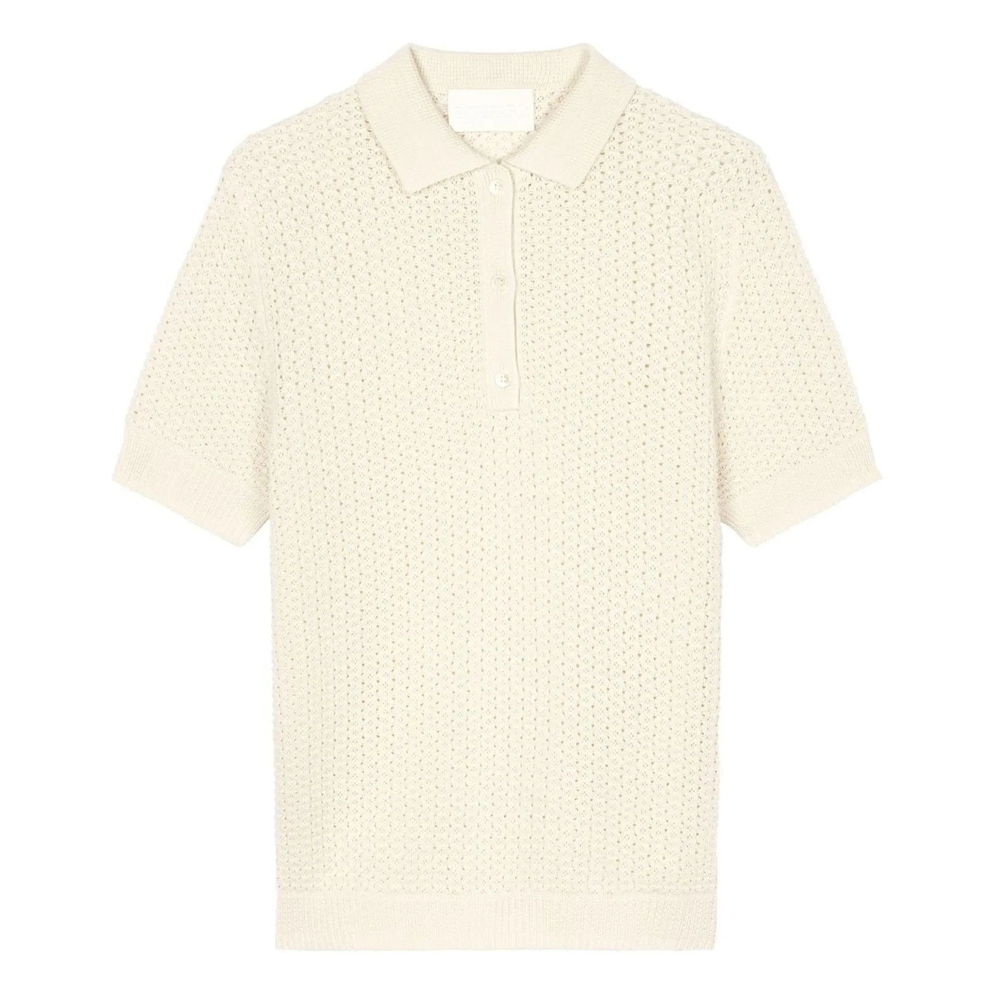 Bompard – Polo Pointelle Gaufriert | Natur