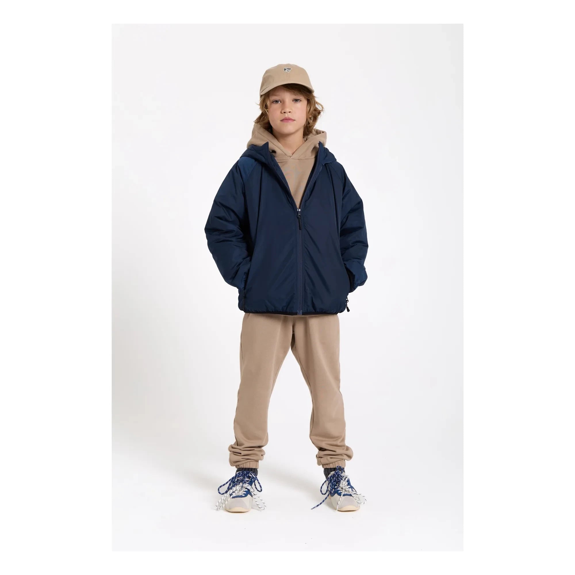 Smallable Kid - Rush Bio-Baumwoll Jogginghose | Taupe Braun