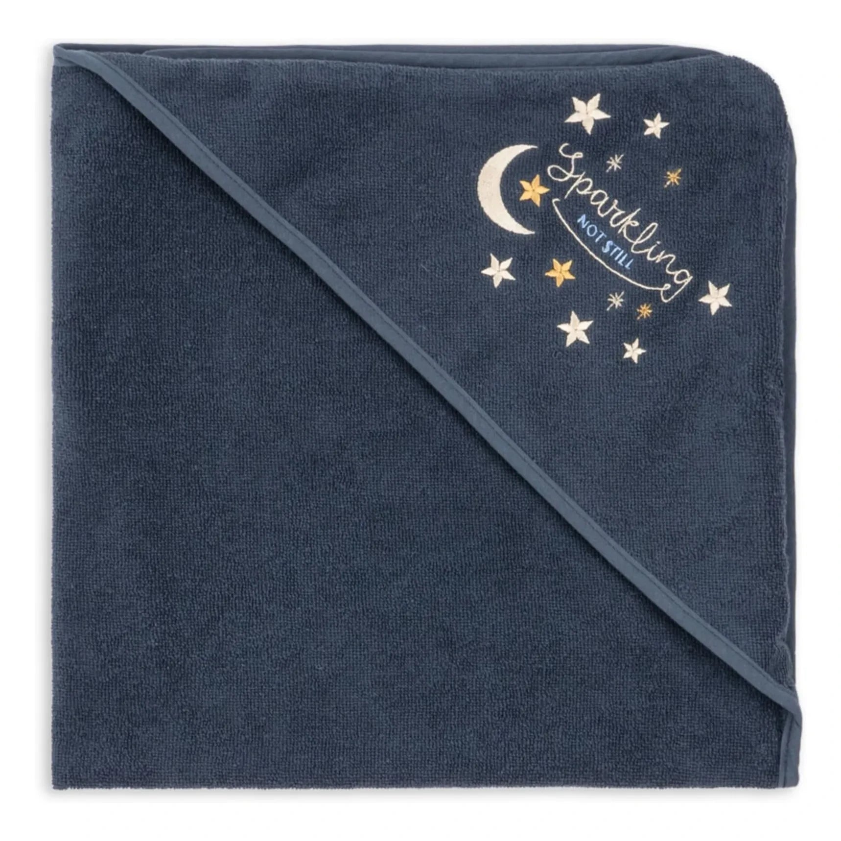 Konges Sløjd - Glänzender Bademantel | Marineblau