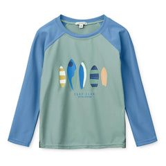 Liewood - Noah Surf UV-Schutz-T-Shirt aus recycelten Fasern | Blau