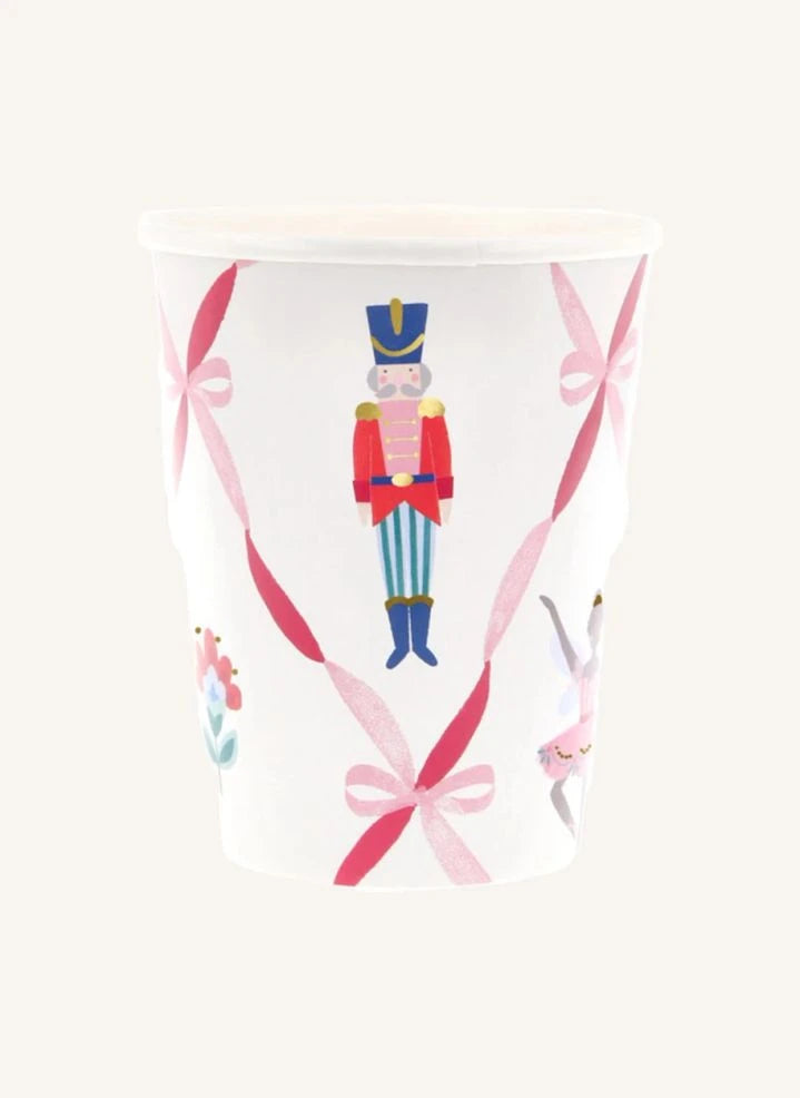 Meri Meri - Nussknacker Becher - 8er Set