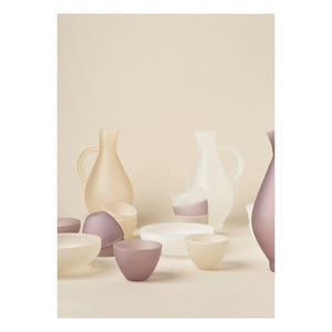 Los Objetos Decorativos – Krug aus Opal-Borosilikat | Mauve