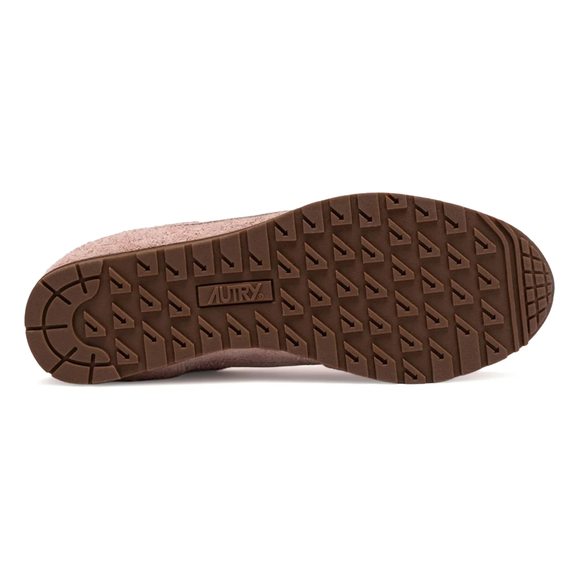 Autry - Windspin Niedriger Wildleder- und Leder-Basketballschuh | Puderrosa