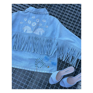 SISSEL EDELBO - Christer Jeansjacke | Blau