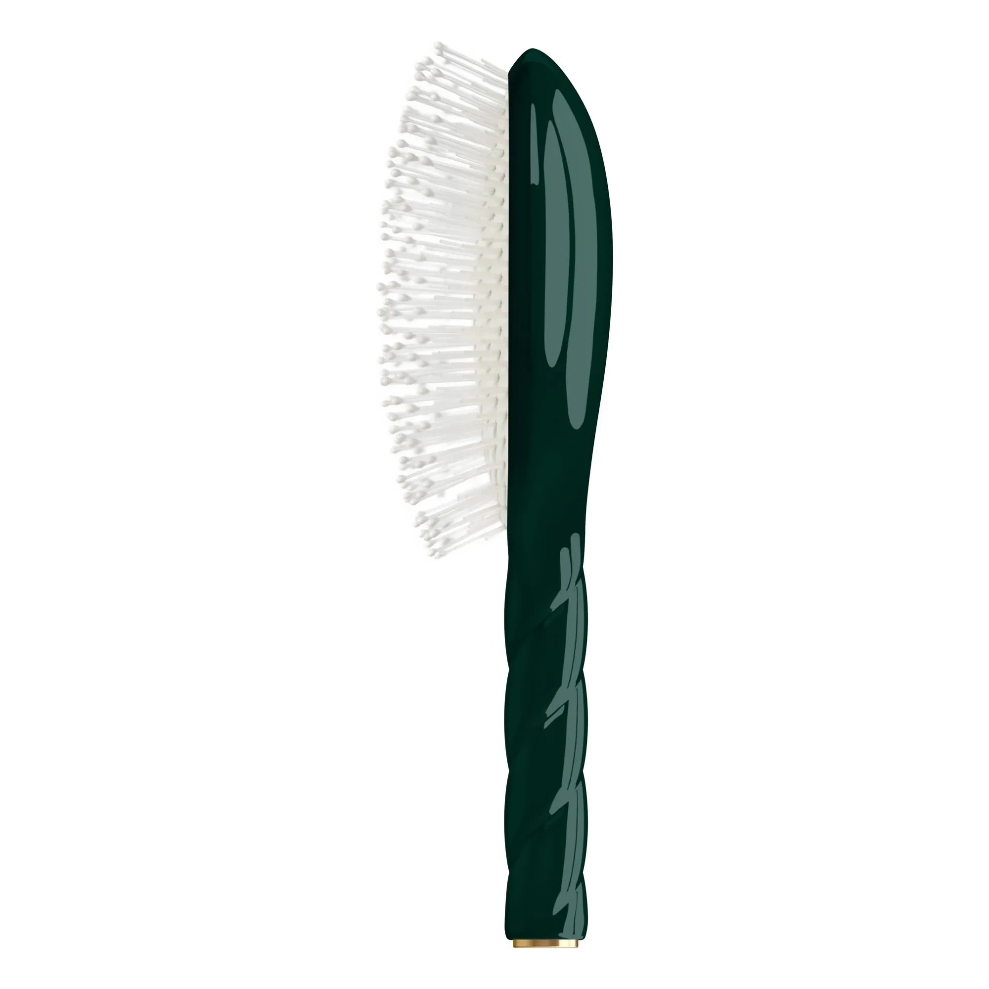 La Bonne Brosse - Twist N°04 Haarbürste - Entwirrend & Massierend | Smaragdgrün