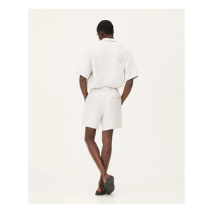 Noyoco - Leinen-Shorts Malibu | Hellgrau