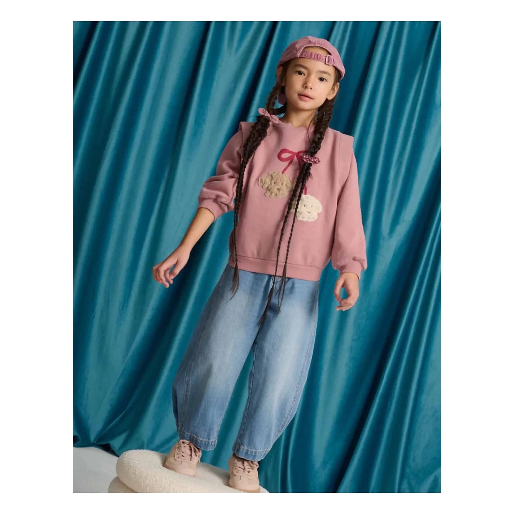 Gingersnaps - Maurine Köpek Sweatshirt | Pembe
