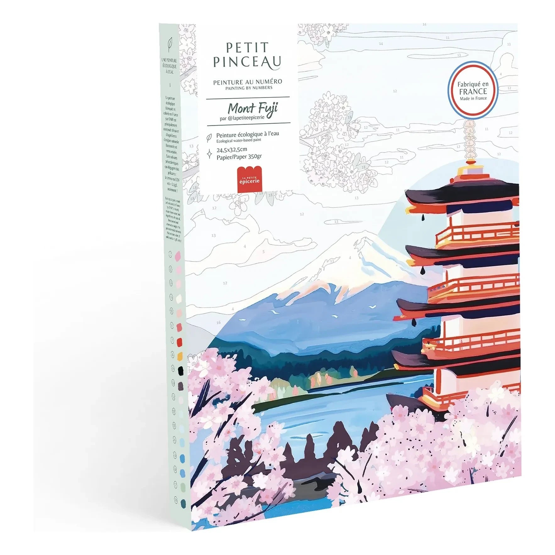 La Petite Épicerie - Malen nach Zahlen-Set - Mount Fuji