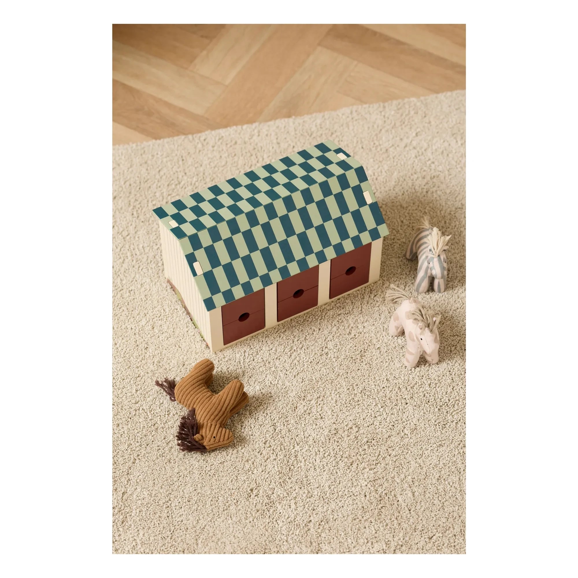 Kid's Concept - Stabil mit Pferden