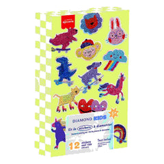La Petite Épicerie - Diamantmalerei-Set für Kinder - Coole Fahrt Aufkleber