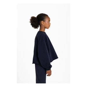 Smallable Kid - Kensington Sweatshirt aus Bio-Baumwolle | Marineblau