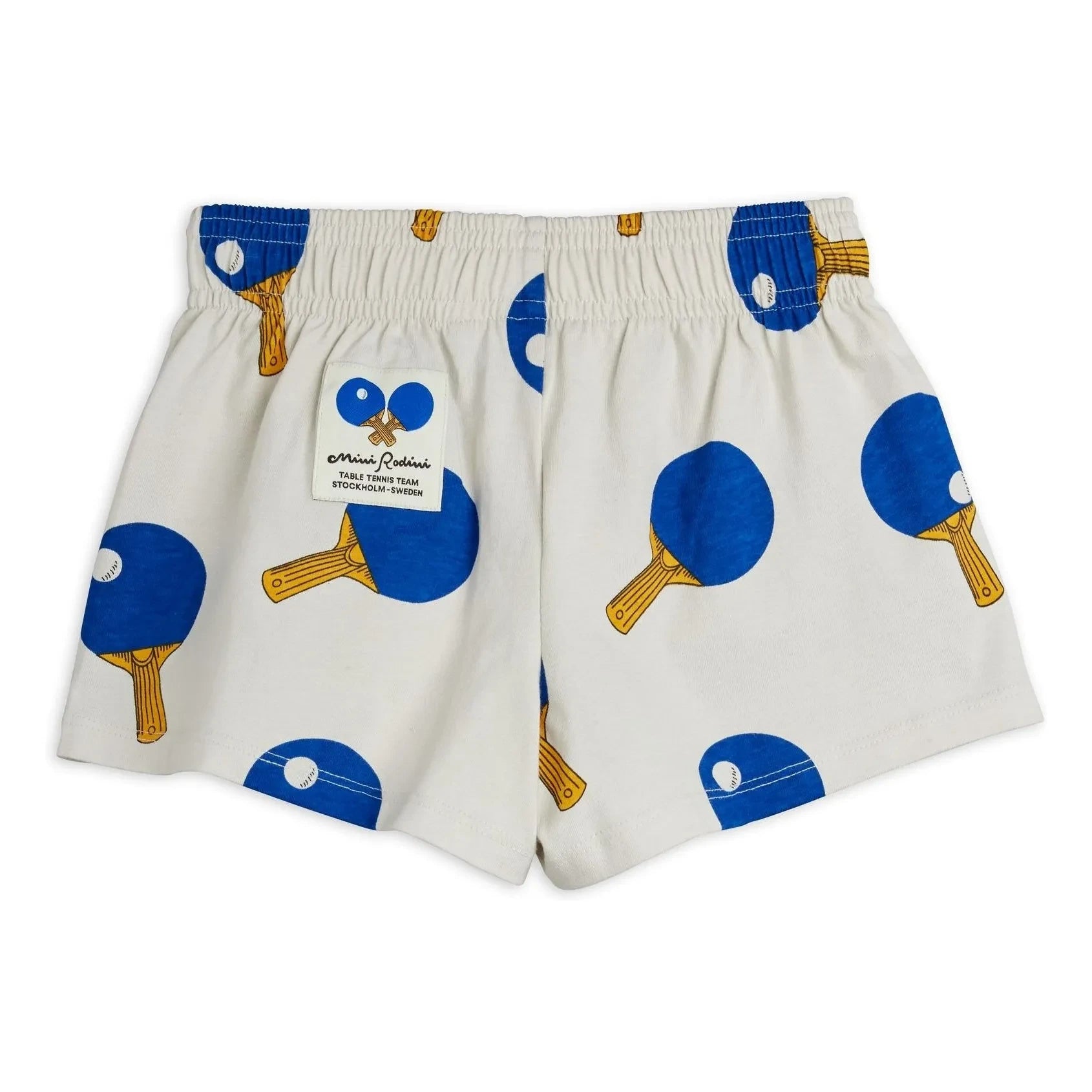 Mini Rodini – Bio-Baumwolle Ping Pong Shorts | Grau